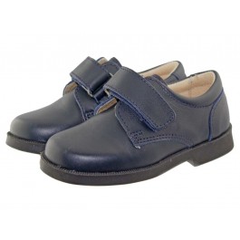 Zapatos colegiales Niño Azul Marino y Negro