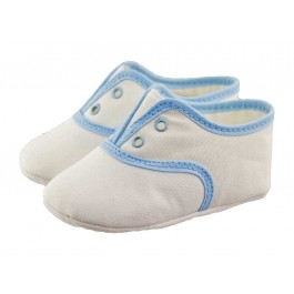blue baby canvas shoes